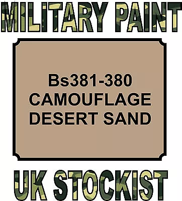 Camouflage Desert Sand Military Paint Metal Steel Heat Resistant Engine Vehicle  • £14.99