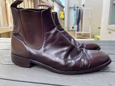 RM Williams Boots. VINTAGE Early 90s Craftsman Chestnut Men’s Size 11.5 H CF • $110