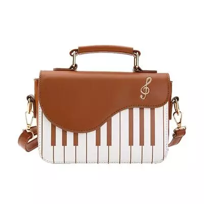 Piano Music Notes PU Leather Shoulder Tote Bag Purse Crossbody Handbag For Wo... • $18.18