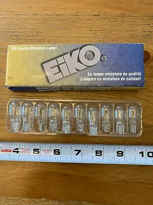 Box Of 10 Eiko E915 Miniature Lamps   Wedge Base  • $10.95