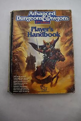 AD&D Advanced Dungeons & Dragons Player's Handbook 2nd Edition 2101 • $29.99