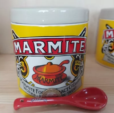 Marmite Ceramic Storage Jar With Lid Advertising Collectable Kitchen  • £7.99