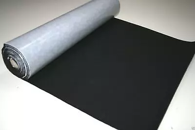 Self Adhesive Felt Baize Fabric Mini Rolls - BLACK • £7.99