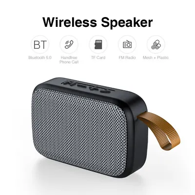 Mini Portable Bluetooth Speaker Wireless Super Bass Handsfree USB Rechargeable • $7.49
