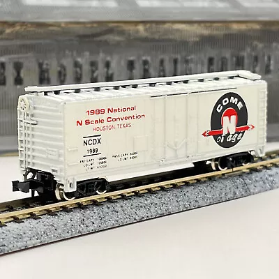 Loco-Motives Commemorative 1989 National N Scale Convention Houston Boxcar NCDX • $16.99