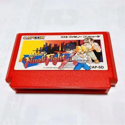 Mighty Final Fight Famicom NES Cartrage Only Cpcom Used Japan Import Authentic • $54.99