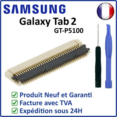 Connector FPC Taking Dock Connector Motherboard Samsung Galaxy TAB 2 P5100 P5110 • £5.94