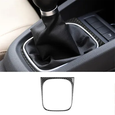 Carbon Fiber Interior Manual Gear Shift Cover Trim For Volkswagen Jetta Sedan • $12.60