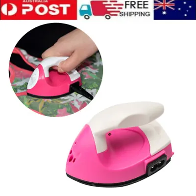 $17.47 • Buy Travel Portable Electric Iron For Patch Spell Bean DIY Crafts Clothes Iron Tools