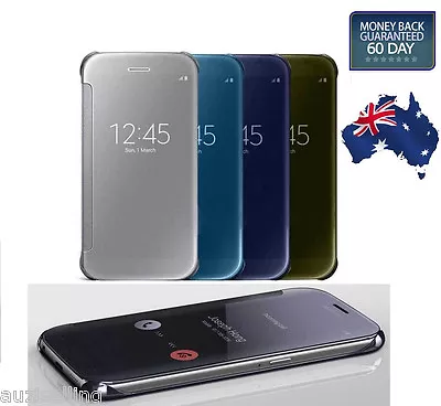 $4.48 • Buy Shockproof Luxury Flip Mirror Hard Clear Case Slim Cover For IPhone 6S / 6S Plus