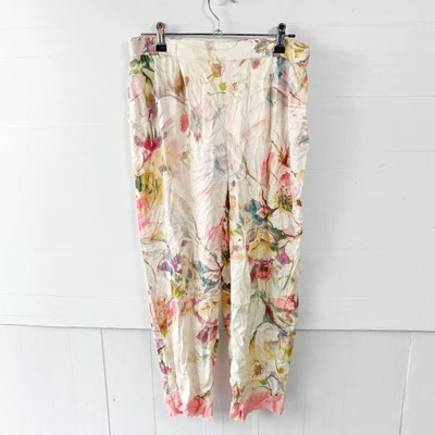 $20 • Buy Oysho Printed Pyjama Pants Floral Medium Women’s Loungewear Sleepwear Flower