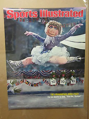 Vintage  Sports Illustrated The Phenomenal Miss Piggy 1980 Muppets 1250 • $40