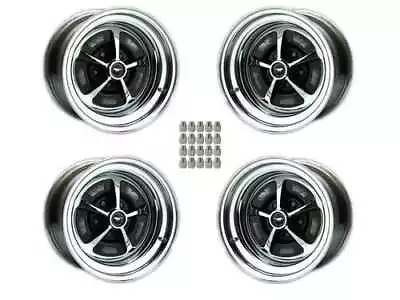 64-73 Mustang Wheel Kit Magnum 500 Mustang Wheel Caps 15X7 & 15X8 • $1219.95