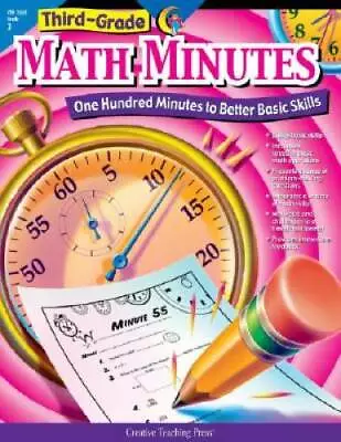 Math Minutes 3rd Grade (CTP 2585) - Paperback By Alaska Hults - GOOD • $8.93