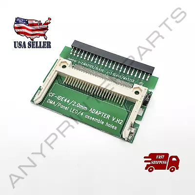 CF Compact Flash Memory Card To 2.5-inch Female IDE 44-pin Adapter For Laptop • $7.85