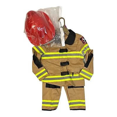 Disguise Unisex Kid's Halloween/Dress-Up Firefighter Costume (M(8-10)) • $24.99