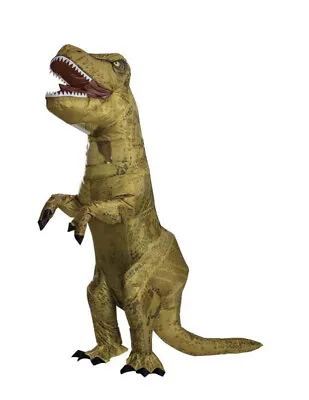 Jurassic World  Adult Costume Dress Up Inflatable T-Rex Halloween Dinosaur • $49.99