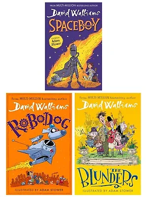 David Walliams Collection 3 Books Set - Ages 8-12 - Hardback/Paperback • £28.99