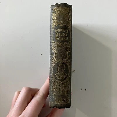£34 • Buy The Select Works Of Lord Byron Antique Hardback 1845