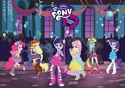 My Little Pony: Equestria Girls Art Print Photo Picture Poster A3 A4  • £6.97