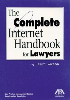 The Complete Internet Handbook For La... Lawson Jerry • $52.99