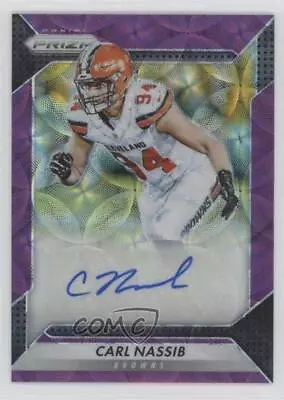 2016 Panini Prizm Purple Scope /99 Carl Nassib #RA-CNB Rookie Auto RC • $14.04