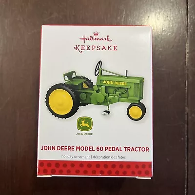 Hallmark Keepsake 2013 John Deere Model 60 Pedal Tractor Ornament In Box • $14.99