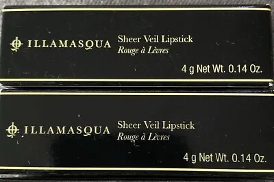 Illamasqua Sheer Veil Lipstick 4g Brand New Maple X 2 . New Ref 3 • £9.99