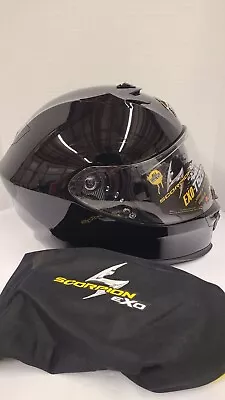 Scorpion Exo T520 Gloss Black Full Face Motorcycle Helmet Size 3XL #6 • $120