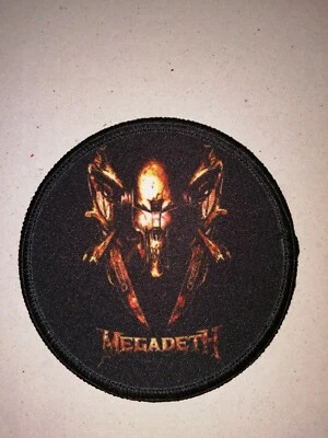 £7.20 • Buy Megadeth Thrash Heavy Metal Satan Inspired Patch, Rock, Metal, Gift, Music #2