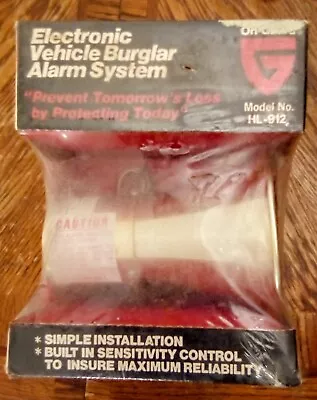 VTG NOS OnGuard 12v Siren Vehicle Buglar Alarm System Model HL-912 Rare Sealed • $77