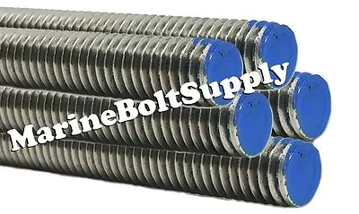 $64.95 • Buy Type 18-8 Stainless Steel Threaded Rod / Stainless All Thread (3 Foot Sections)