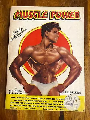 MUSCLE POWER Bodybuilding Fitness Magazine JOHN DIEHL 2-47 • $26.99