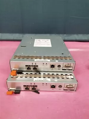 Lot Of 2 DELL POWERVAULT MD3000i ISCSI 2-PORT CONTROLLER CM669 MW726 X2R63 P809D • $49.92