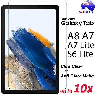 Clear Or Matte Screen Protector Film For Galaxy Tab A9+ 11  A8 10.5  A7 Lite • $9.99