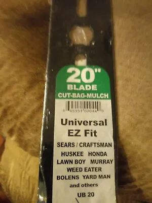 OEM 20  Blade Genuine MURRAY Universal UB20 Push Lawn Mower Mulch Bag Discharge • $14.90