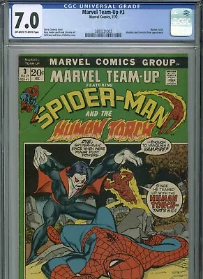 Marvel Team-Up #3 - July 1972 - CGC 7.0 • $185