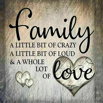 Full Drill Family Love 5D Diamond Painting DIY Cross Stitch Kit Art Wall Decor • £6.98