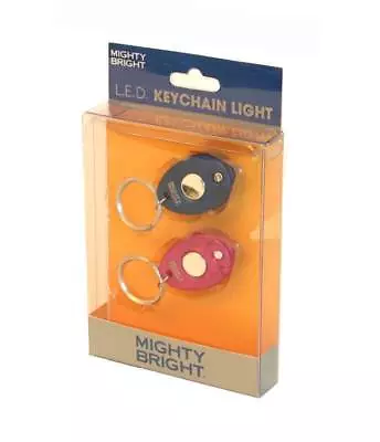 Mighty Bright Blue And Pink LED Keychains • $10