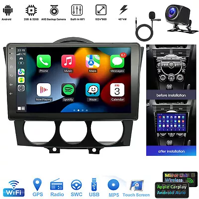 For Mazda RX-8 2003-2008 Carplay Android 13 Car Stereo Radio GPS FM SWC Navi 32G • $134.10