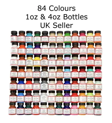 £4.95 • Buy Angelus Acrylic Leather Paint For Sneakers, Shoes, Bags - 84 Colours - 1oz / 4oz