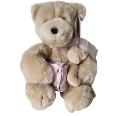 $11.99 • Buy Vintage Zales GUND Mama Bear & Baby Bear With Jewelry Ring Box Gift Engagement