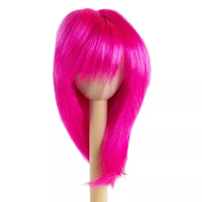 Monique Synthetic Hot Pink Mohair JoJo 7 -8  Doll Wig • $20.99