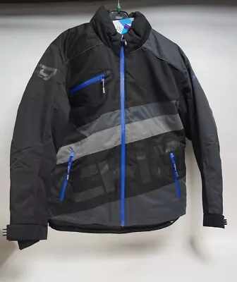 Mens Choko Quantum Floatation Snowmobile Jacket Blue M L  192121 200 CLEARANCE • $127.96