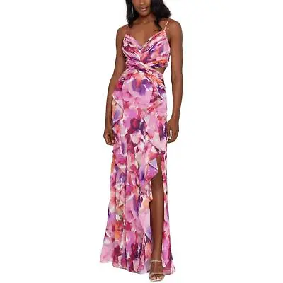 Xscape Womens Chiffon Cut-Out Formal Evening Dress Gown BHFO 2455 • $77.99