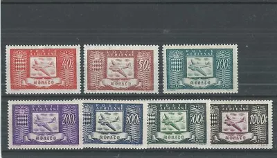 Monaco 1946 Air Set Complete Mnh • $105.68