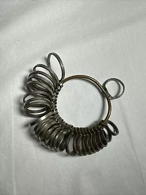 Vintage Metal Ring Sizer U.S. Standard - HR • $24.87