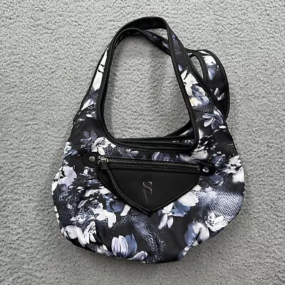 Simply Vera Wang Vera Wang Purse Shoulder Handbag  Black White Sidekick Satchel • $24.99