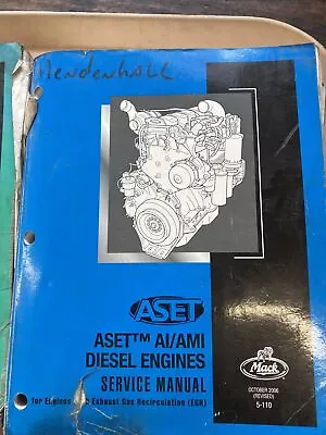 Mack Diesel Engine & Transmission Manuals • $25