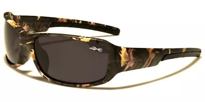 Mens Polarized Sunglasses Camouflage Hunting Outdoor Sport Wrap Casual Shades • $11.88